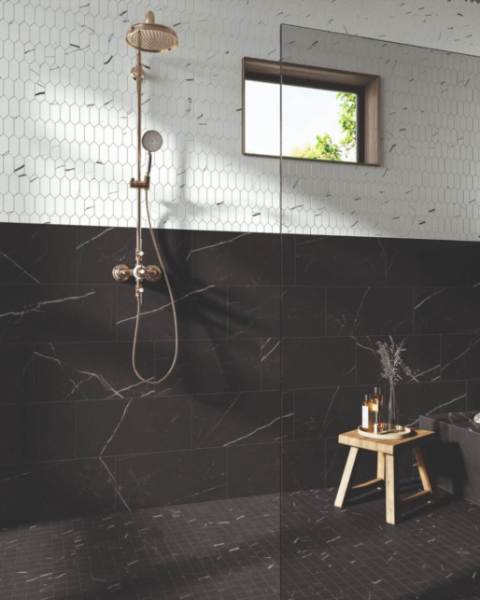 12x24 Black Matte Rectified Porcelain