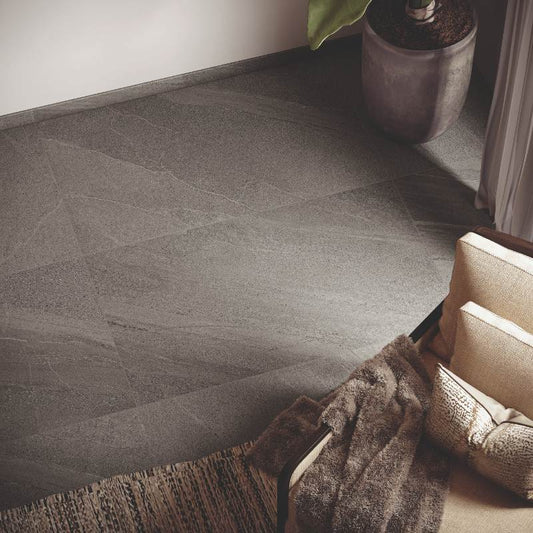 8x48 Spa Black Matte Rectified Porcelain