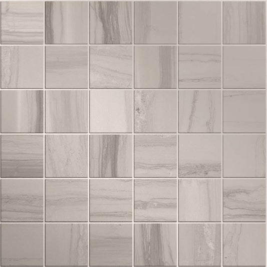 2x2 Square Canyon Taupe Matte Mosaic