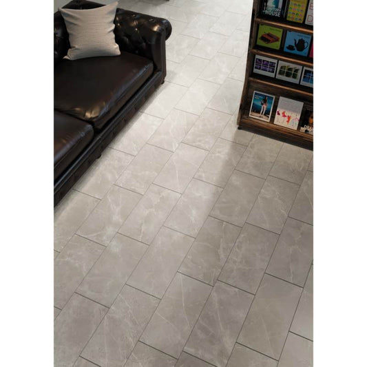 12x24 Silver Matte Rectified Porcelain