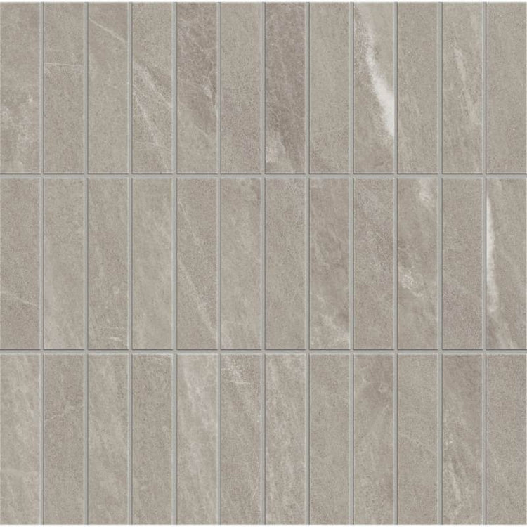 1x4 Domino Dove Matte Porcelain Mosaic