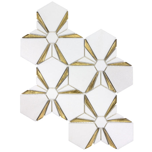 Kaleidoscope Gold White Multi Size