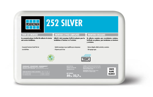 50Lb Bag Gray Silver Multi-Thinset