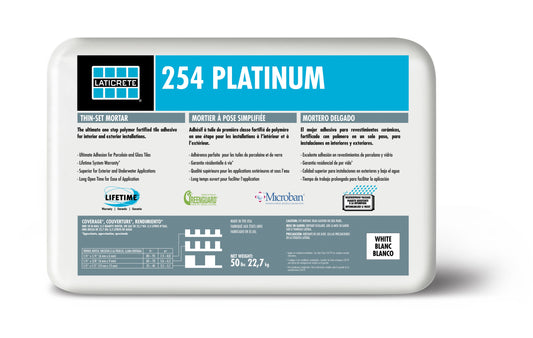 50lb Bag White Platinum Multi-Thinset