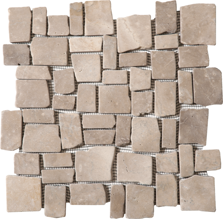 Cappuccino Cubic Marble Opus Interlocking