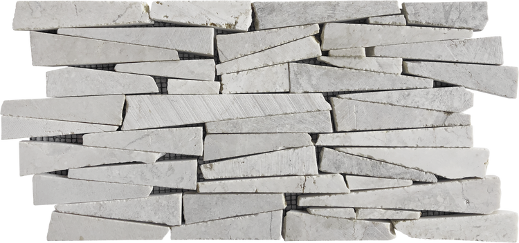 Random Interlocking White Mix