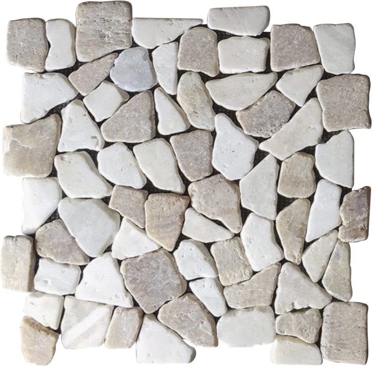 Onyx White Opus Mosaic Interlock