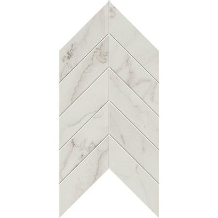 ATLAS CONCORDE 2x5 Calacatta Centennial Chevron Mosiac Matte