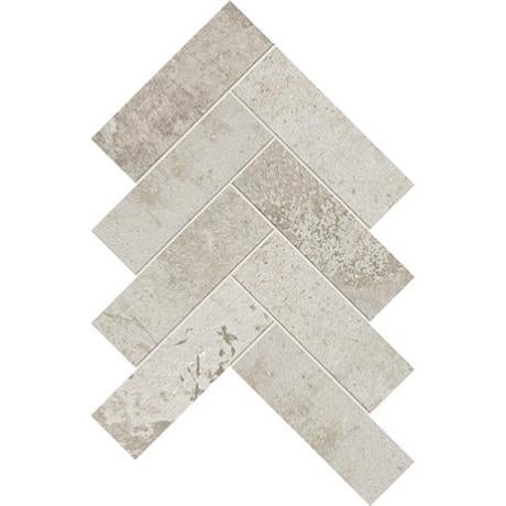 ATLAS CONCORDE 2x6 Chalk Herringbone Mosaic