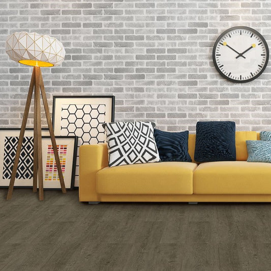 7x48 Walnut 4mm Click Vinyl Embossed