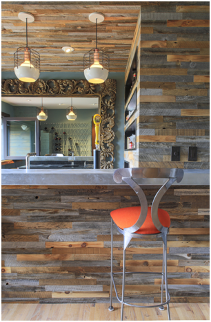 Rethink Your Walls with Real American Reclaimed Wood Wall Tiles