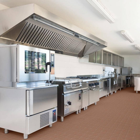 Durable ceramic tile in commercial kitchen spaces is a recipe for success