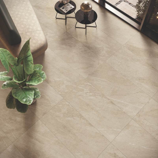 Mixed-Size Linear Silver Mosaic Matte