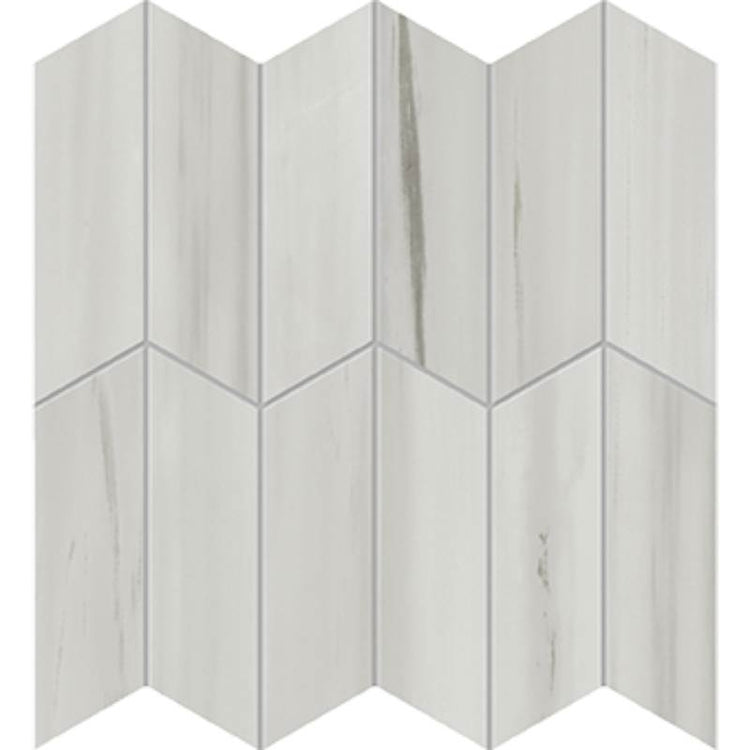 Mixed Size Gray Apex Mosaic Matte