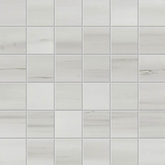 Mixed Size Gray Mosaic Matte