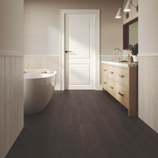 3x24 Ivory Matte Porcelain Bullnose