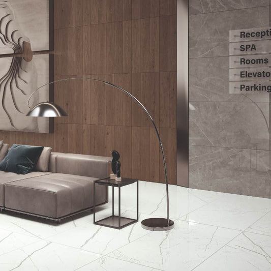 3x24 White Matte Porcelain Bullnose