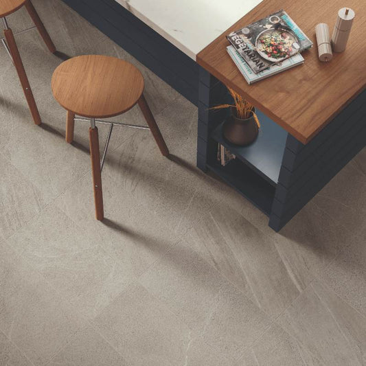 6x12 Cream Matte Porcelain Covebase