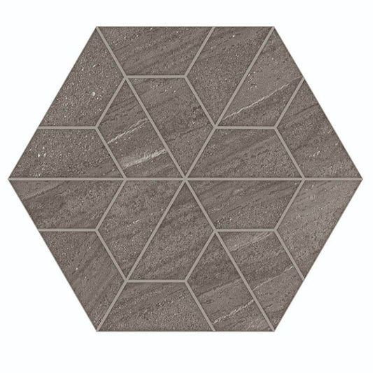 Multi-Hex Gray Mosaic