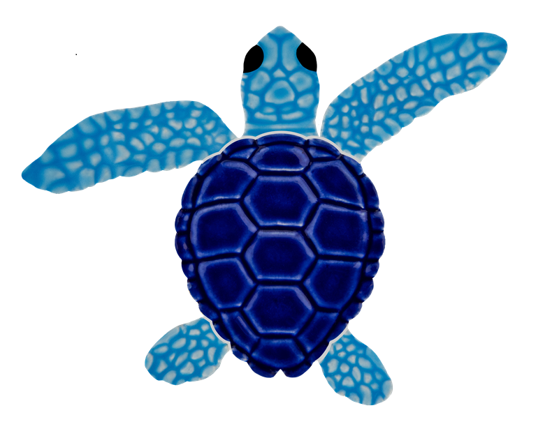 4in Loggerhead Turtle A Mini Blue
