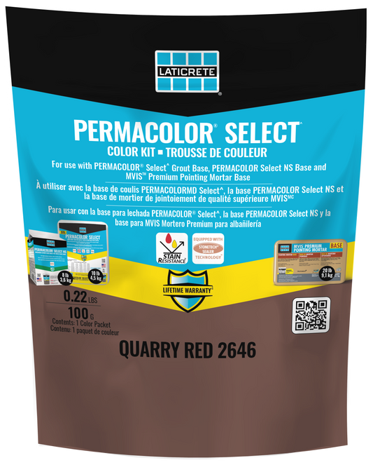 Quarry Red Color Kit