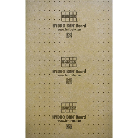 1/2x3'x5' Sheet Hydro Ban Board