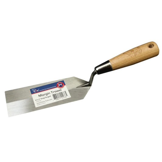 6x2 Wood Handle Margin Trowel