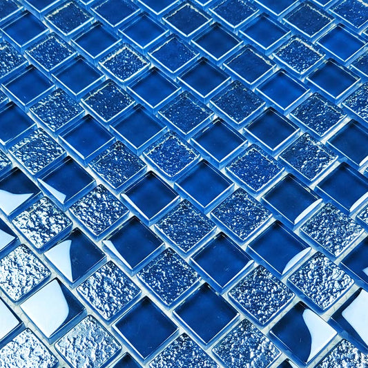 1x1 Blue Mosaic