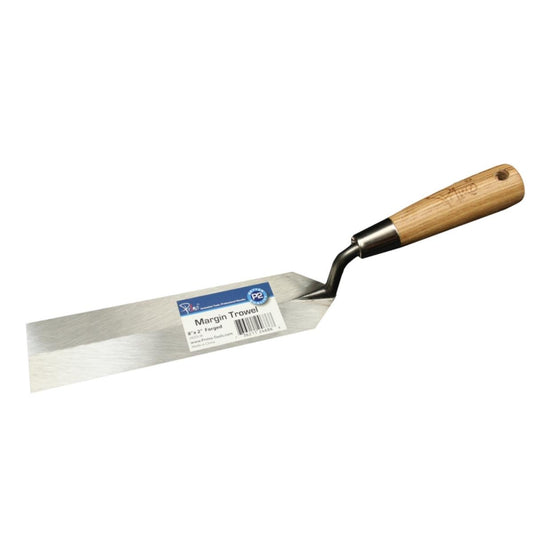 8x2 Wood Handle Margin Trowel