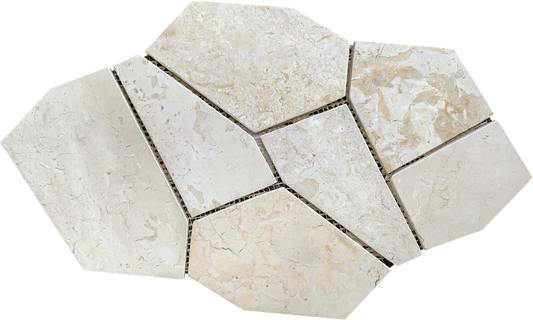 Opus White Marble Mosaic