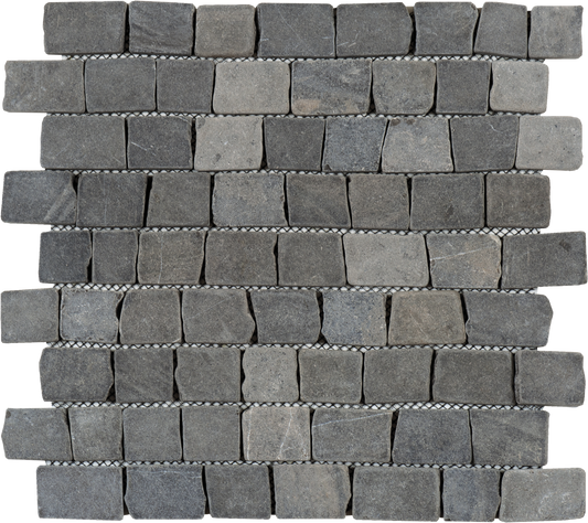 11.6X12 D. Gray Cubic Brick Marble