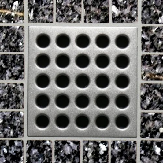 3.75in Sqaure Satin Nickel Grate