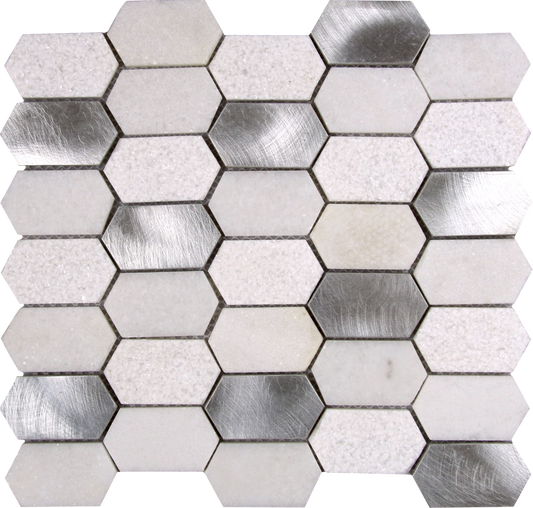 Silver Mix Hexa Marb Alum