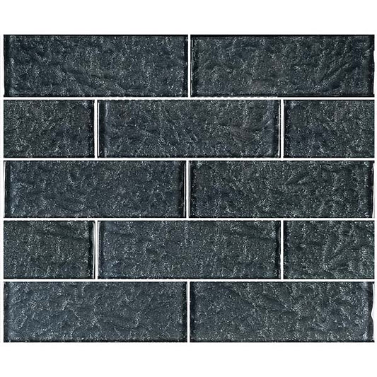 2x6 Black Mosaic