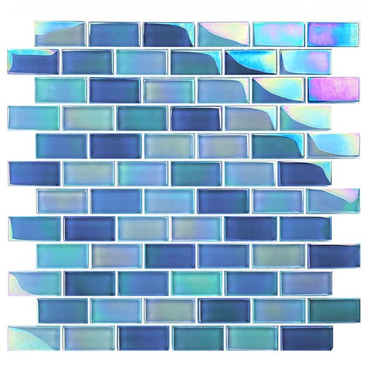 1x2 Bright Blue Blend